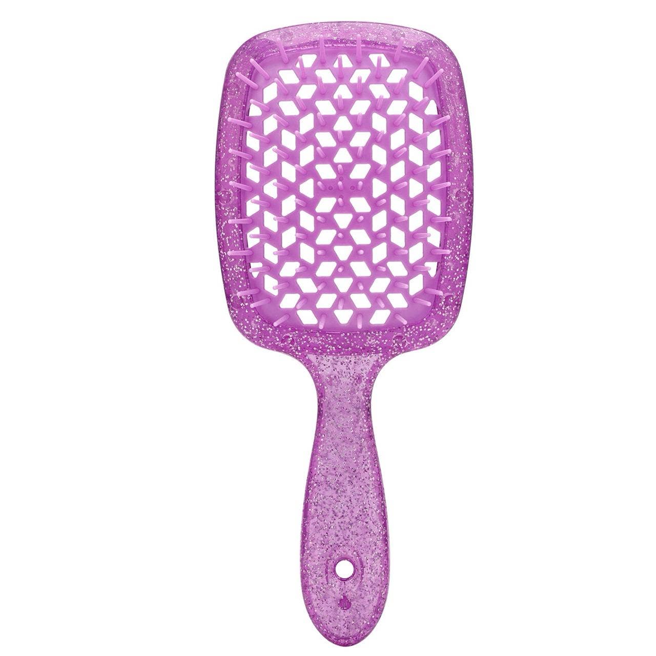 MEHIAZ - Wholesale Hair Brush/Comb - Glitter Vent Paddle Hair Brush – Detangling & Styling Brush0