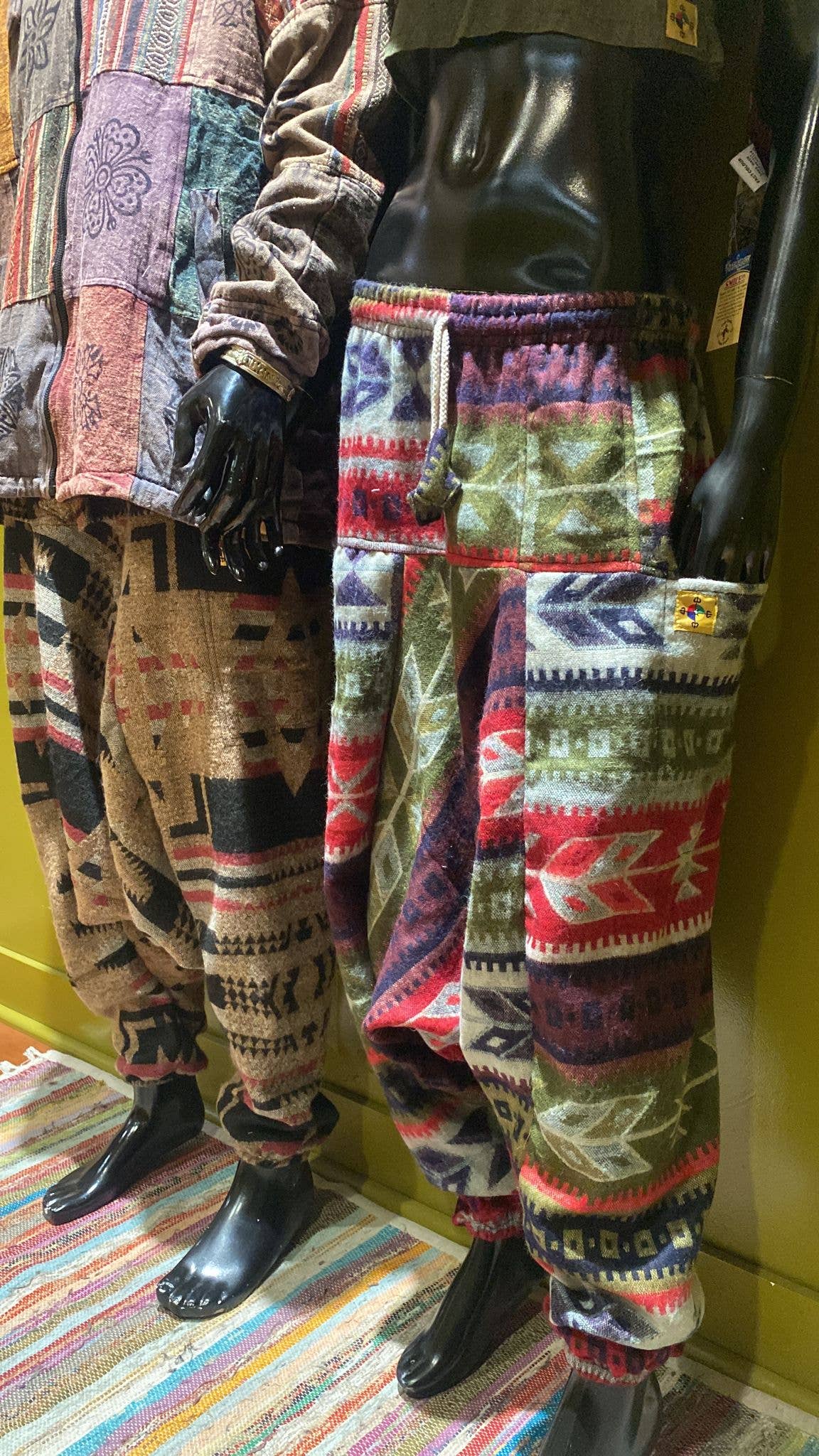 Katmandu Trading Co. - Wholesale Pants - Women's - Acrylic Cargo Pocket Harem Pants (Assorted)7