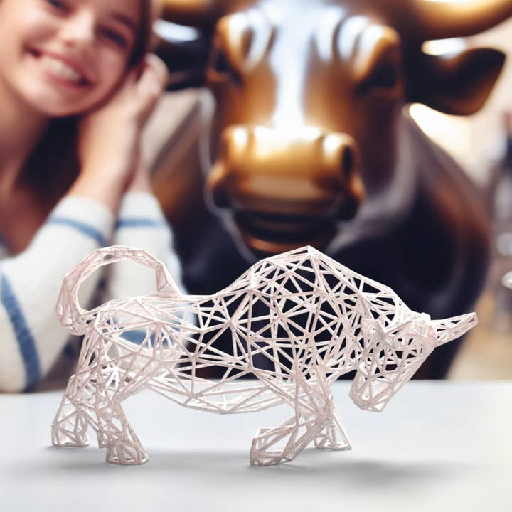 Bull Decor Sculpture for wholesale by 3DOfficeAT