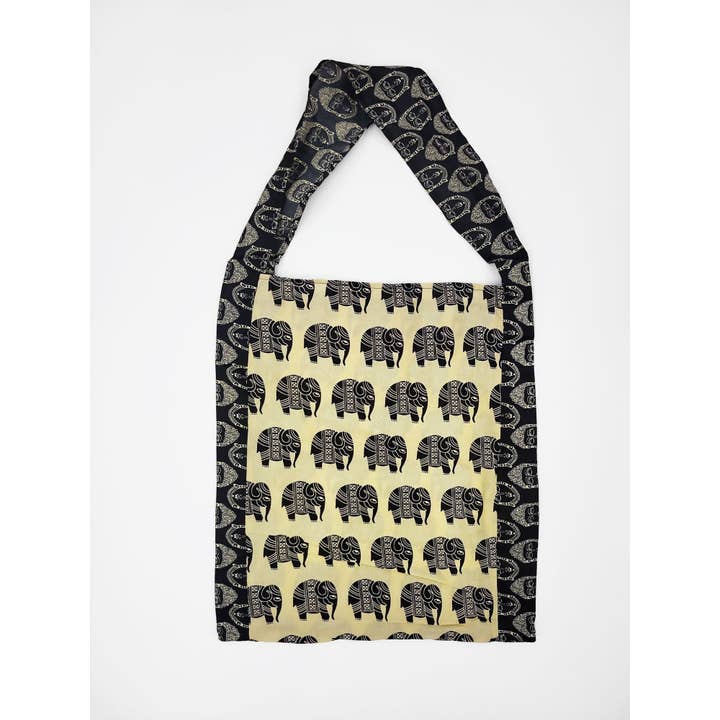 Raj Trading & Imports (USA) Inc. - Wholesale Grocery/Shopping Bag - Divine Expressions Cotton Shopper Bag2