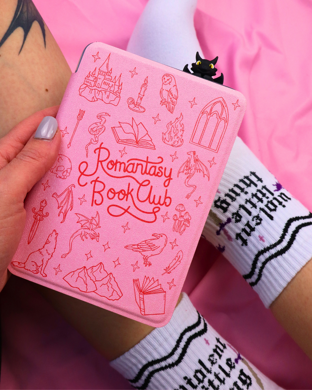 Miessol - Wholesale Socks - Women's - Violent Little Thing Bookish Socks for Book Lovers4