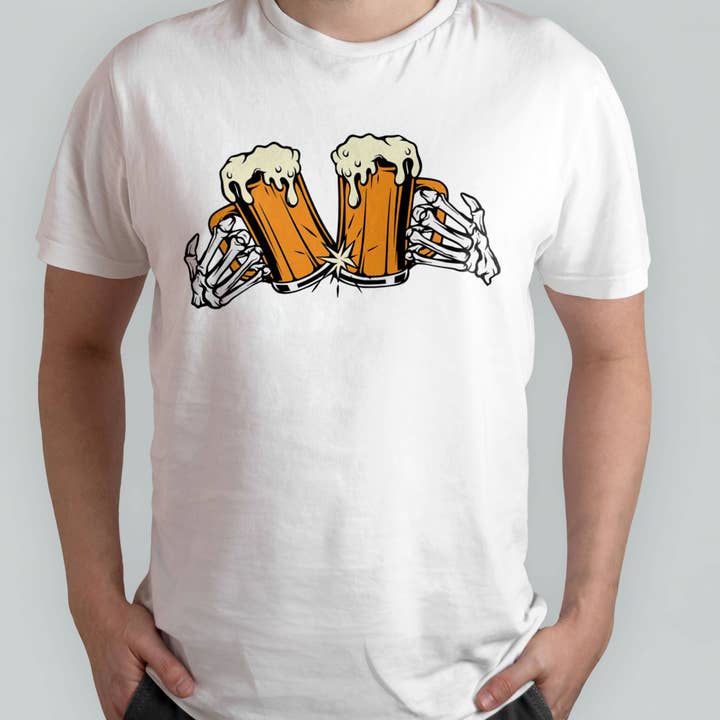 Camiseta Cheers&Beers para venta al por mayor de Tidal Colors