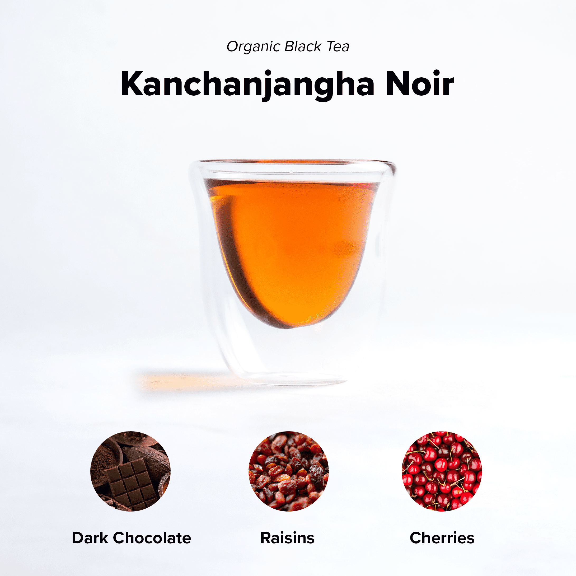 Nepal Tea Collective - Wholesale Loose Tea - Kanchanjangha Noir Loose Tea - 1 KG (2.2 Lbs.)1