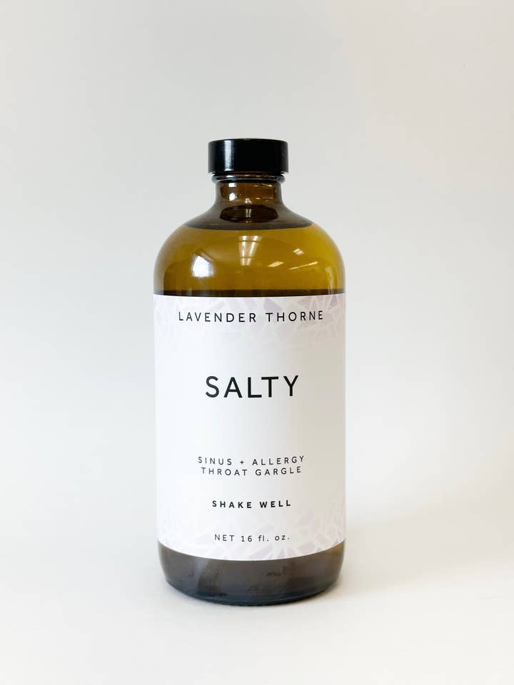 Salty (Throat Gargle)  for wholesale by Lavender Thorne