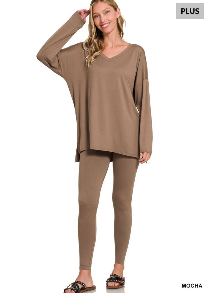 42POPS - Vente Ensemble de vêtements d'intérieur – femme - ".._ Ensemble de détente en microfibre Plus66