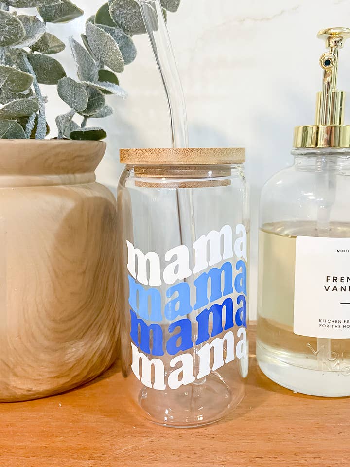 Iskaffeglas; mamma pojkar för wholesale av LovealwaysDesignsUS