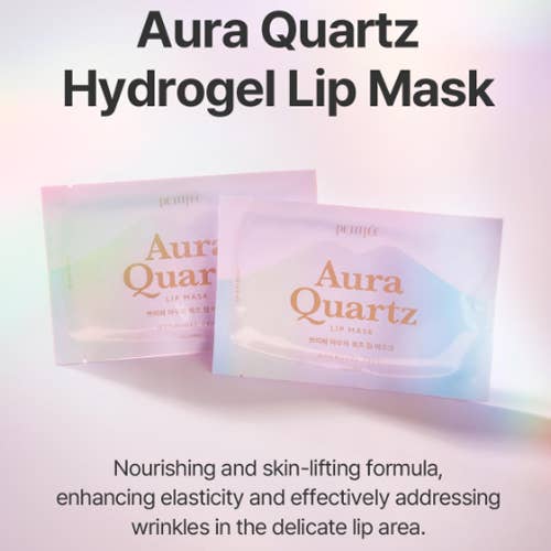 Best Beauty Group - Wholesale Lip Treatment/Mask - PETITFEE Aura Quartz Hydrogel Lip Mask