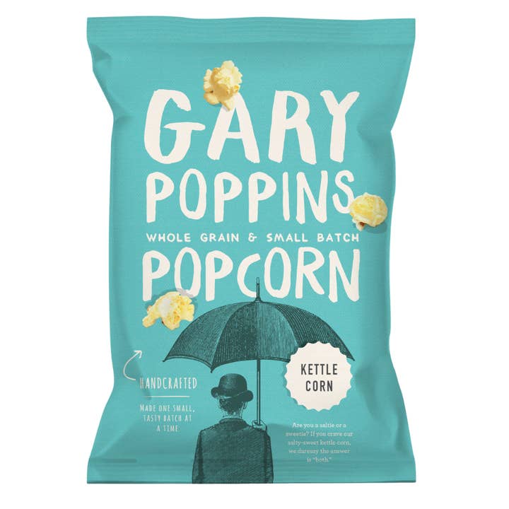 Gary Poppins Popcorn - Wholesale Popcorn - Gary Poppins Popcorn - Kettle Corn (30 x 1.2oz)