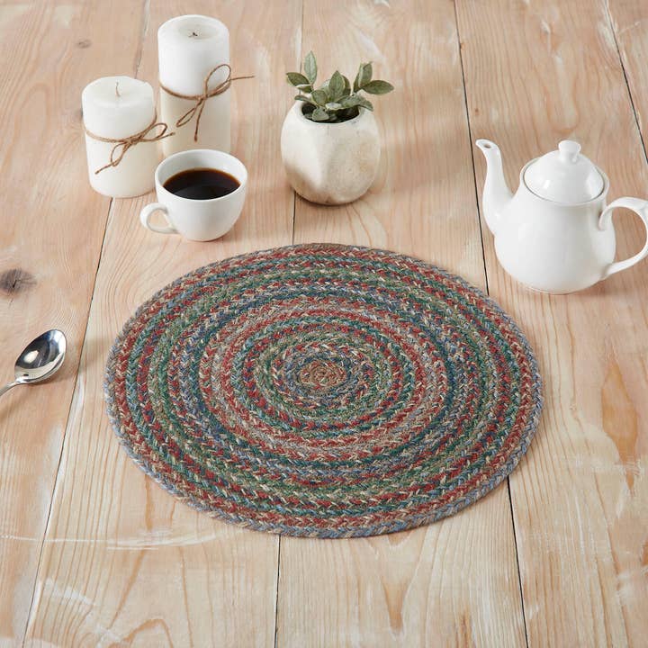 VHC Brands - Wholesale Trivet - Multi Jute Trivet 15 inch Diameter