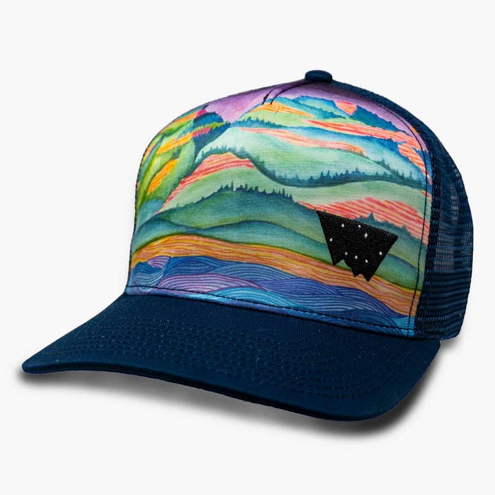 Ketsol - Wholesale Trucker Hat - Unisex - Minturn Colorado Mountain Trucker Hat
