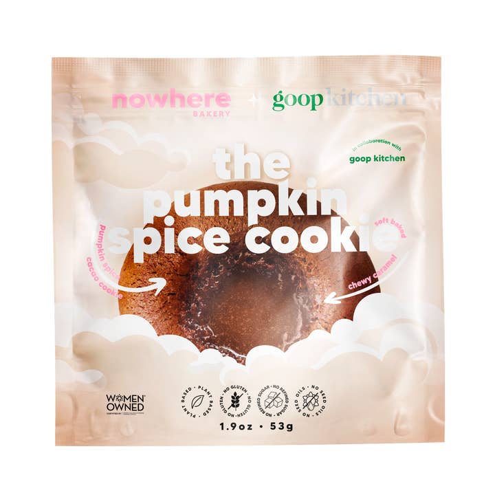 Nowhere Bakery - Wholesale Cookie - The goop Kitchen Pumpkin Spice Cookie