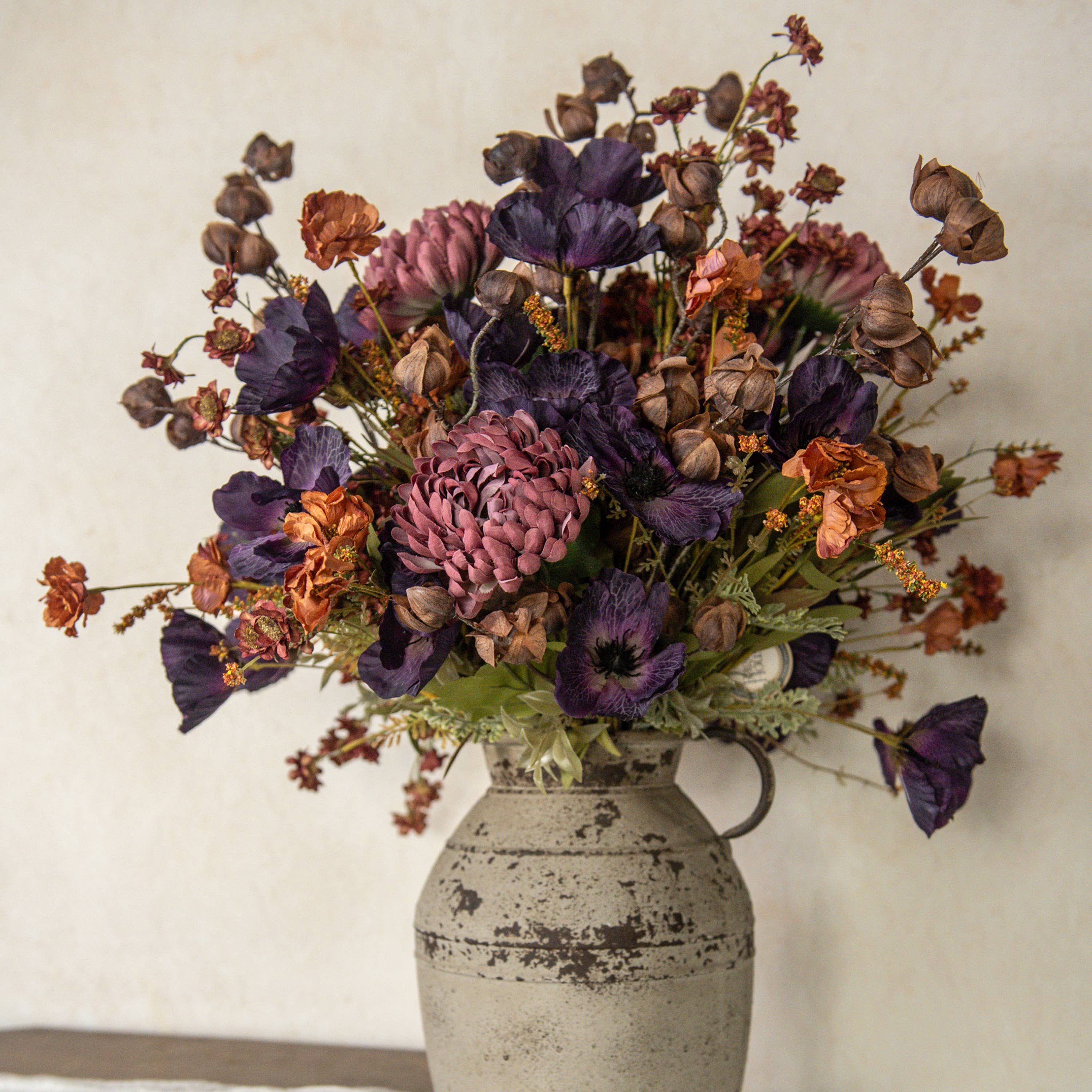 Ragon House - Wholesale Lantern - 38" BROWN CHINESE LANTERN SPRAY4