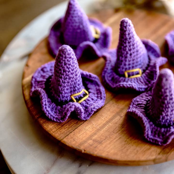 Hemsin Atelier – Clips para cabelo - Criança por atacado – Ganchos de Cabelo com Chapéu de Bruxa de Halloween1