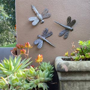 Butterfly Metal Plant Stake - Outdoor Metal Art Yard Art - Haitian Steel  Drum Metal Art - Metal Garden Art - Handcrafted Outdoor Garden Decor -  Metal Plant Stick