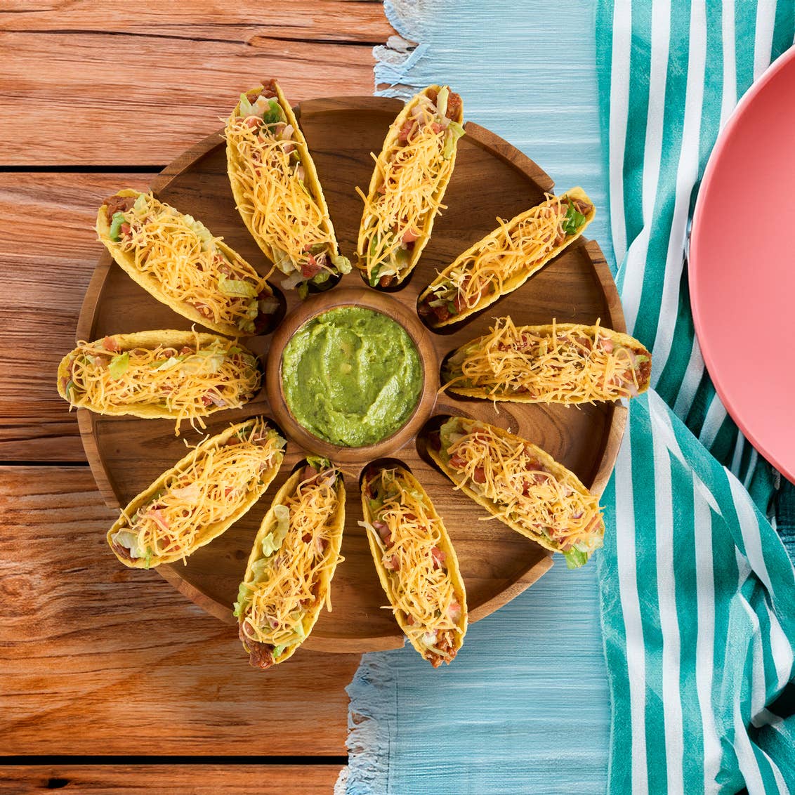 Godinger - Vendita all'ingrosso Vassoio girevole - Porta Taco a forma di sombrero e piatto girevole4