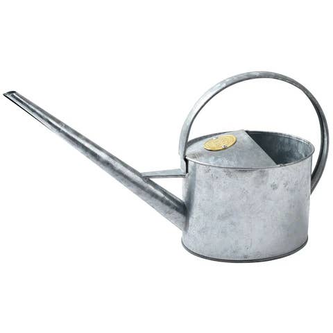 SC Galvanized Watering Can Lg for wholesale by Burgon & Ball