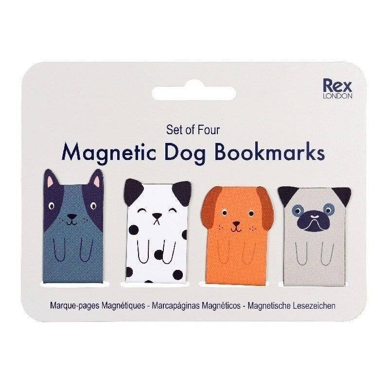 Rex B2B - UK – wholesale Bookmark – Magnetic Dog Bookmarks (Set of 4)0
