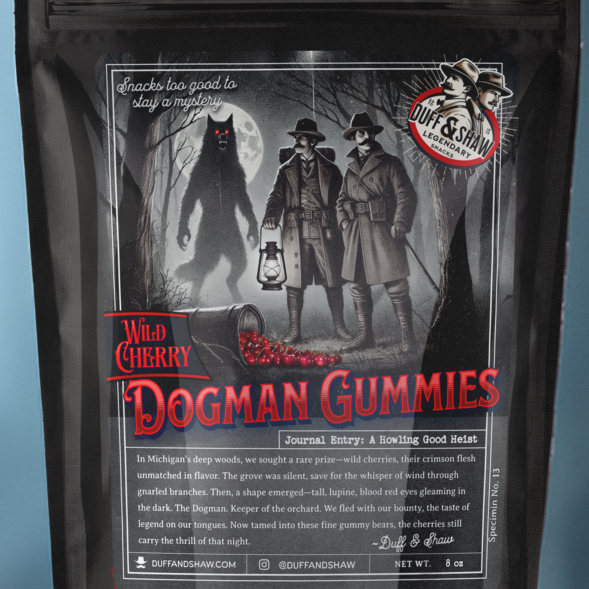 Duff & Shaw - Legendary Snacks - Wholesale Gummy - Wild Cherry Dogman Gummies3