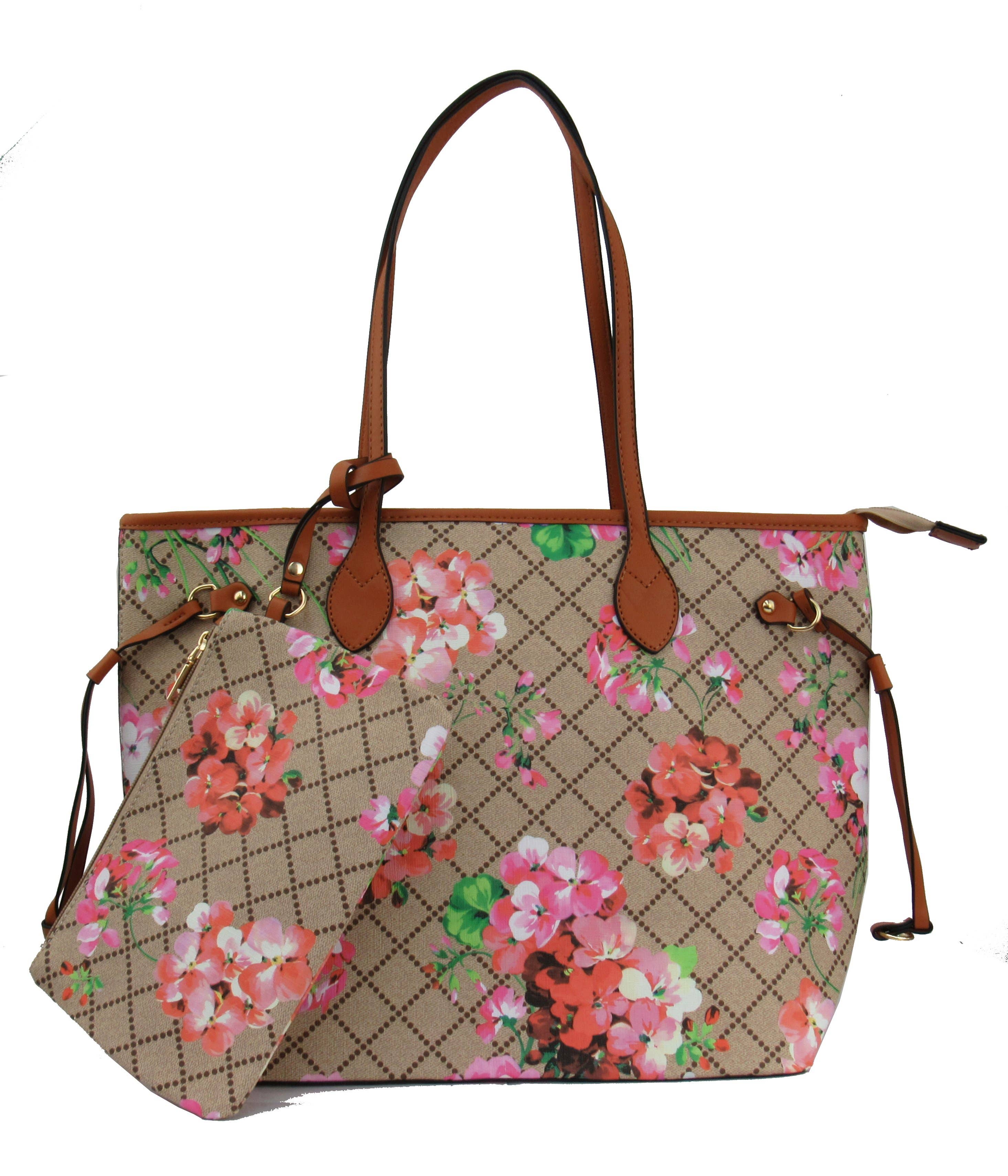 AR New York – wholesale Tote bag – Women's – 7922D - Floral 2-In-1 Tote Handbag7