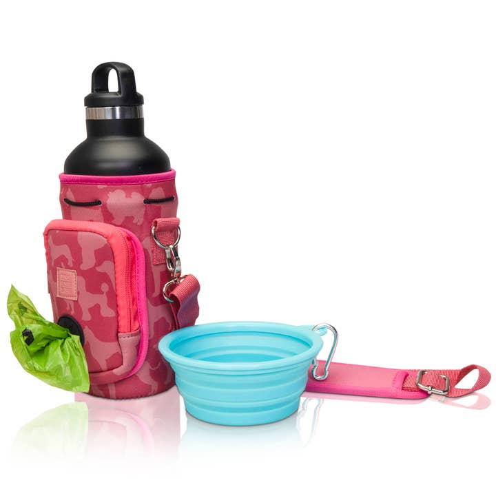 MADE EASY KIT - Wholesale Bottle rack/holder - Made Easy Kit Water Bottle Carrier w/Pocket for Dog Poop Bag57