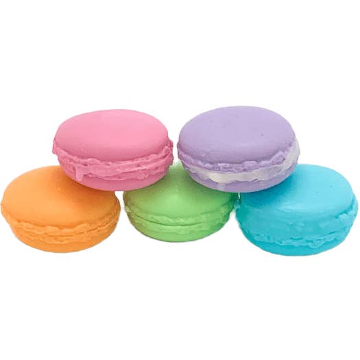 French Macaron Soap for wholesale by Molly’s Apothecary