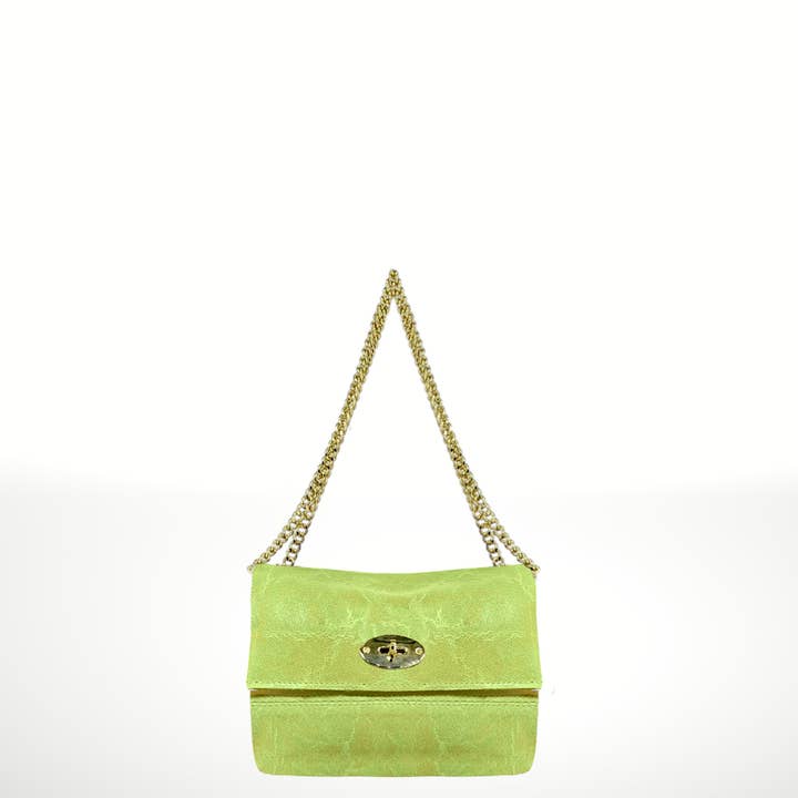 ITALIAN'S LEATHER - Wholesale Clutch Bag - Women's - Daiana Suede Leather Bag 2207132