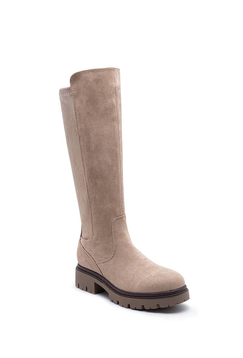 LADY GLORY - Wholesale Boots - Women's - Women's High Suede Boots – Softness & Sleek Silhouette1