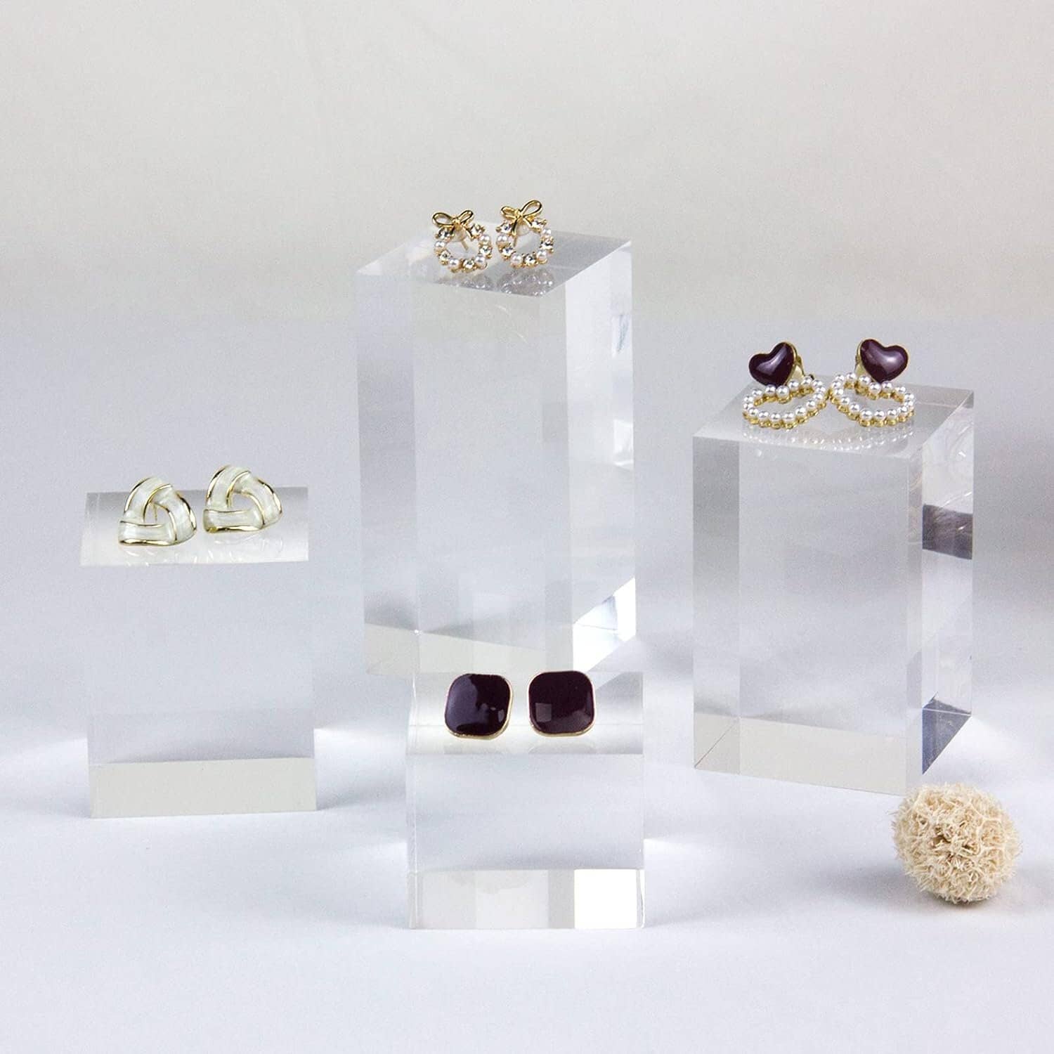 Plasticmart - Wholesale Jewelry Stand & Display - Acrylic Display Risers for Jewelry, Food, Figurines & Crafts1