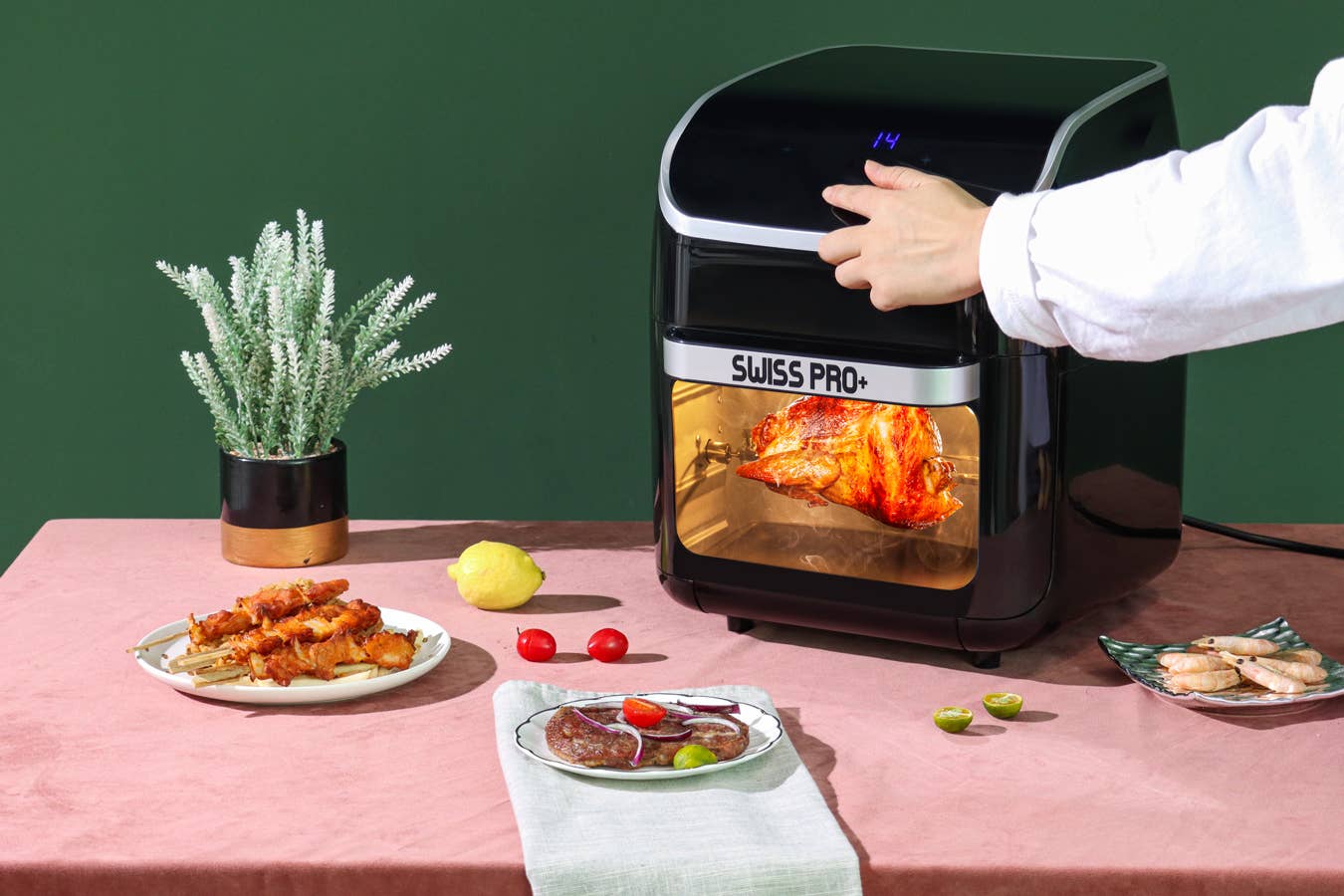 Swiss Pro+ – wholesale Kitchen appliance – Power Air Fryer Oven 12L15