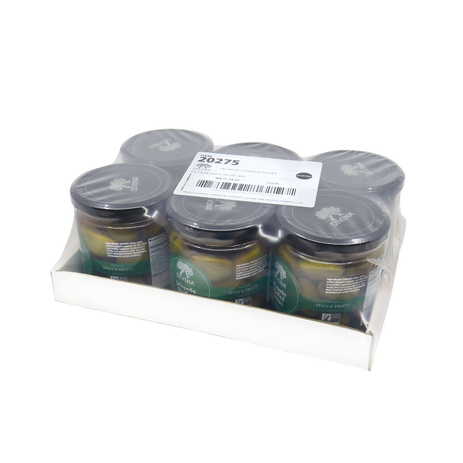 Divina - Wholesale Olives - Jalapeño Stuffed Olives2