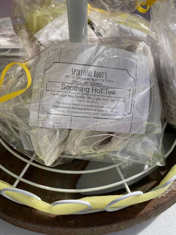 Soothing Hot Tea for wholesale by Spiritual Roots Co