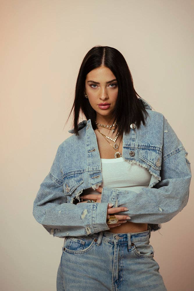 TOVA - Wholesale Link & Chain Necklace - Oakland In Champagnes8