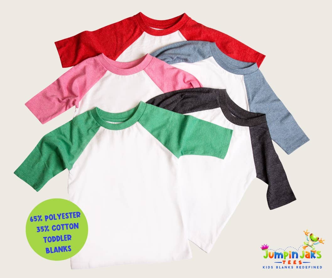 Jumpin' Jaks Tees – wholesale Screen-printed t-shirt – Kids – Spooky Babe Girls Retro Halloween Raglan Style T-Shirt3