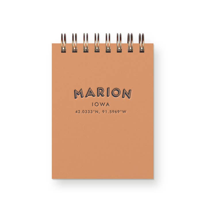 Ruff House Print Shop - Wholesale Notebook - Custom City Coordinates Mini Jotter Notebook2