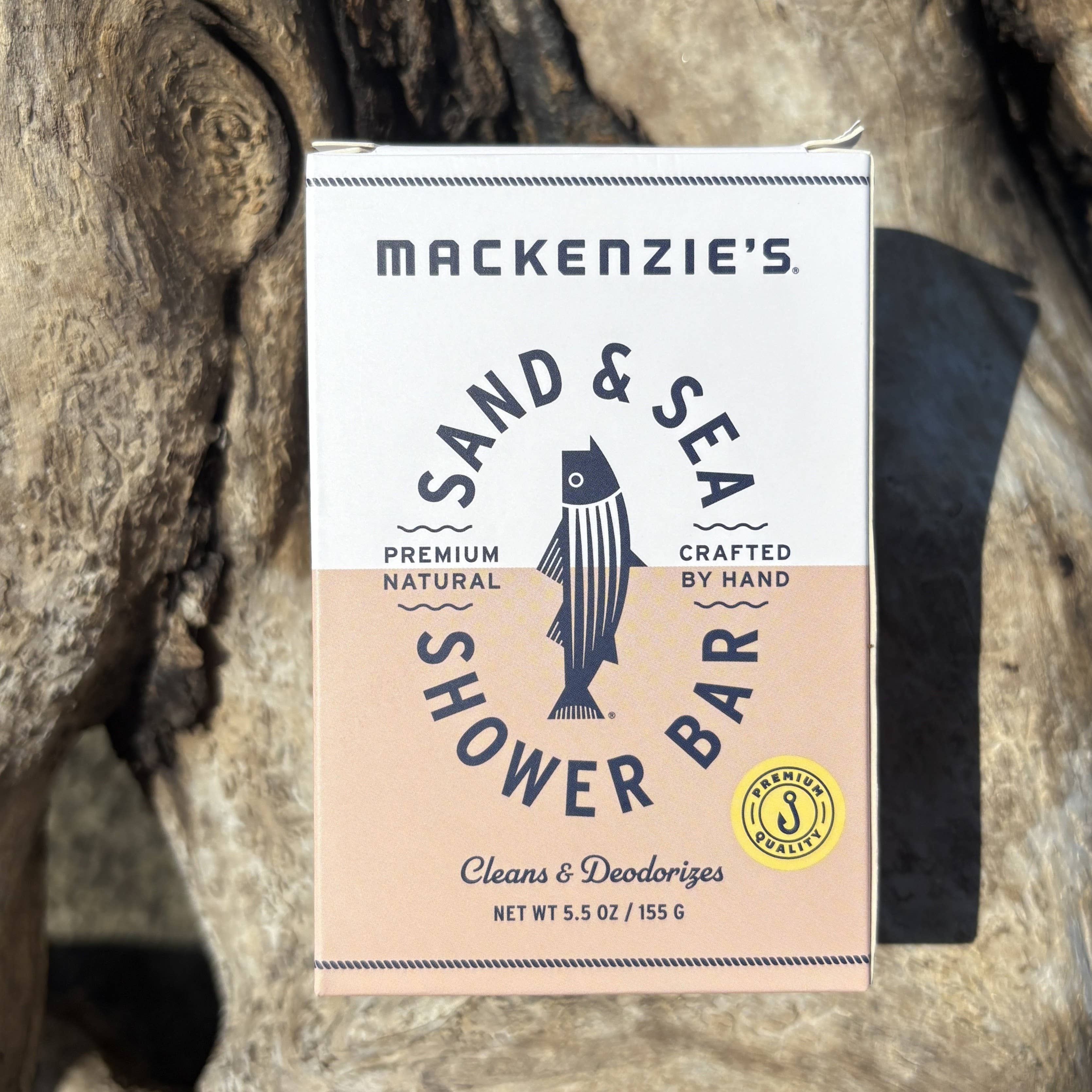 MacKenzie's Fisherman - Wholesale Bar Soap - Sand & Sea Shower Bar- 5.5 oz (12 qty)4