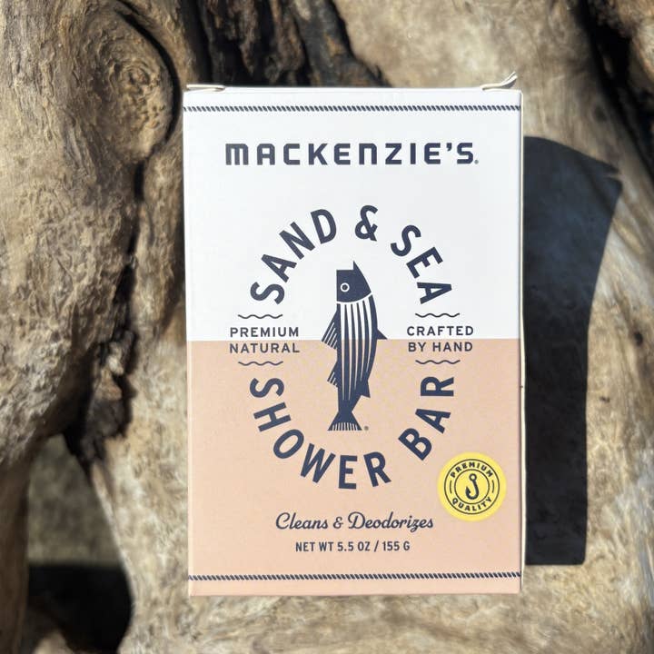 MacKenzie's Fisherman - Wholesale Bar Soap - Sand & Sea Shower Bar- 5.5 oz (12 qty)4