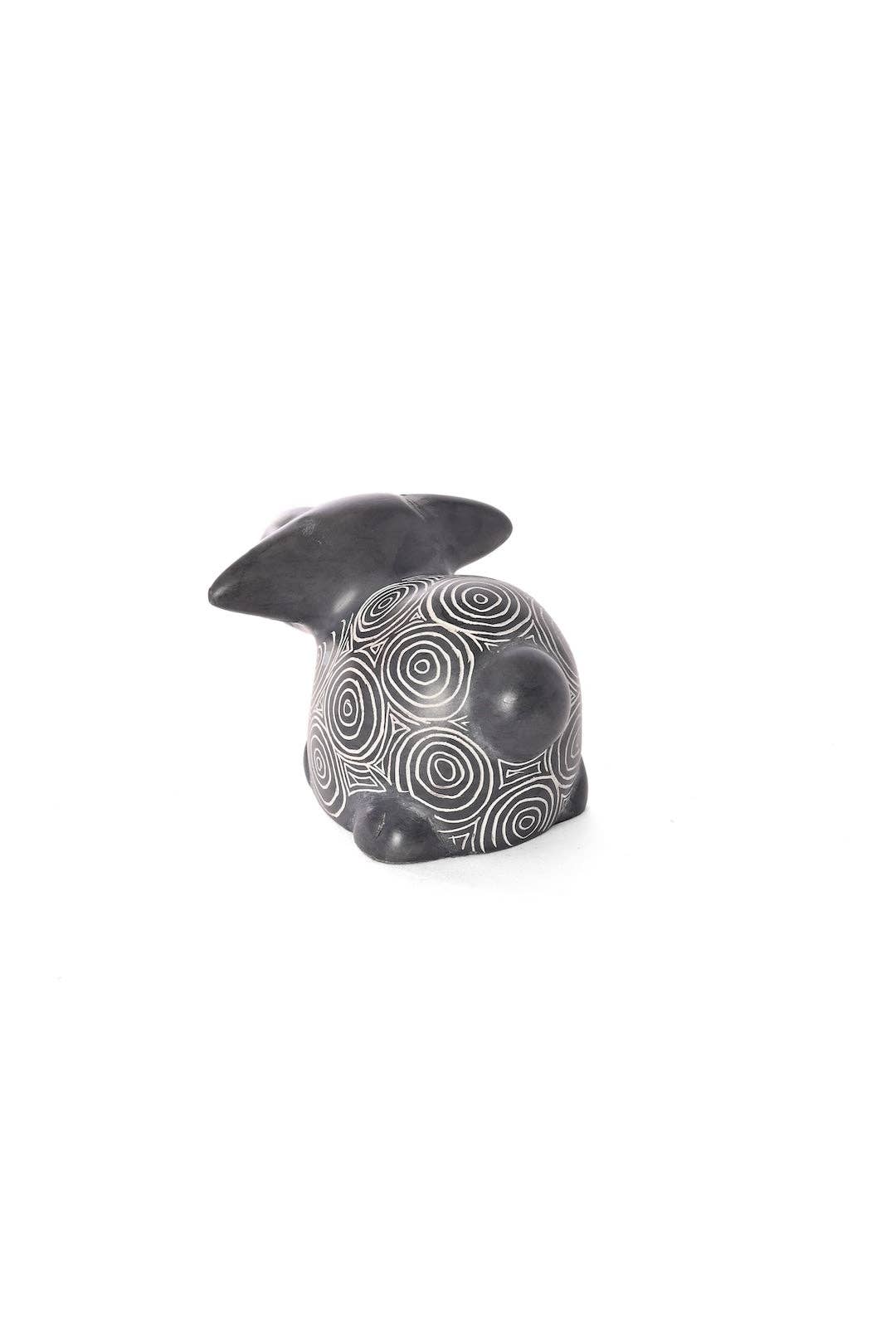 Swahili | AFRICAN MODERN - Wholesale Sculpture - Small Swirly Soapstone Sheep2