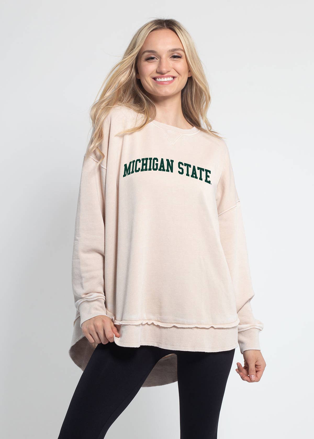 chicka-d - Wholesale Graphic Sweatshirt - Women's - BIG TEN Burnout Campus Pullover4