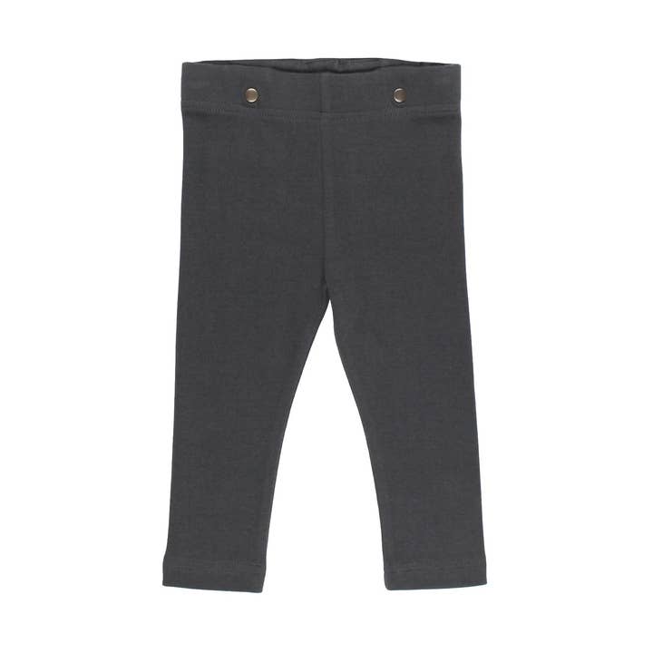 Charcoal | Organic Baby Dress Pants for wholesale by L'ovedbaby