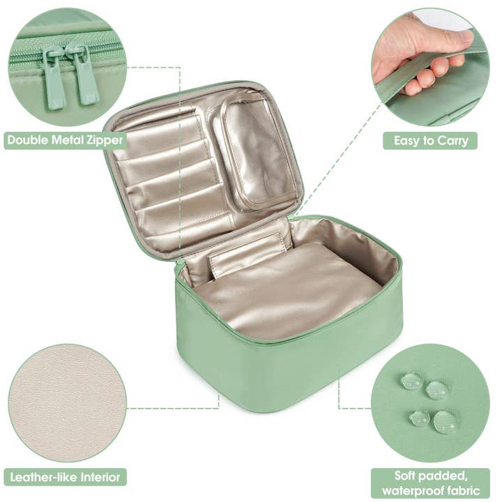 wandf – wholesale Make-up/cosmetic bag – Narwey 5022 Travel Makeup Bag Cosmetic Case Organizer