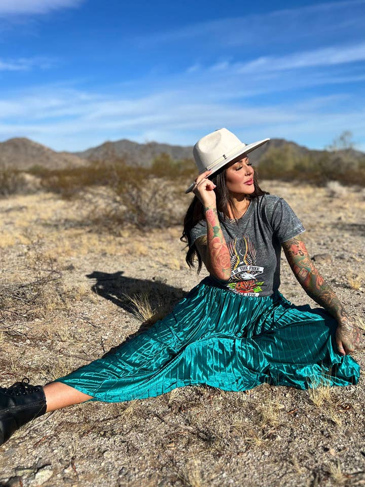 Cream Wide Brim Ivory Hat -clearance for wholesale by Pretty Little Patriot LLC