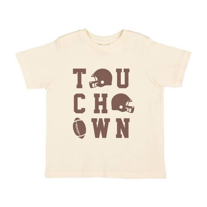 Touchdown Short Sleeve T-Shirt - Game Day - Boys Clothing for wholesale by Sweet Wink
