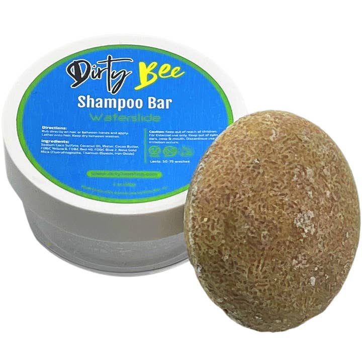Waterslide Shampoo Bar for wholesale by Dirty Bee