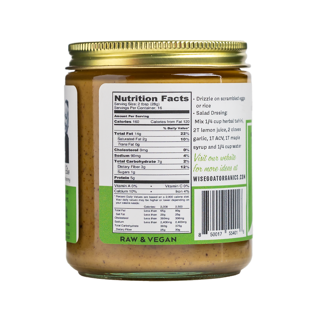 Wise Goat Organics LLC - Wholesale Sauce - Herbal Tahini1