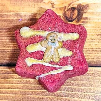 Gingerbread Star Badebomben x 6 für den Großhandel von Marshmallow Blends
