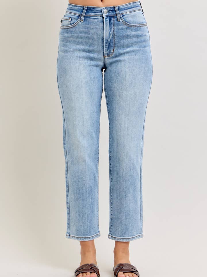 HW Ankle Straight for wholesale by Judy Blue Jeans