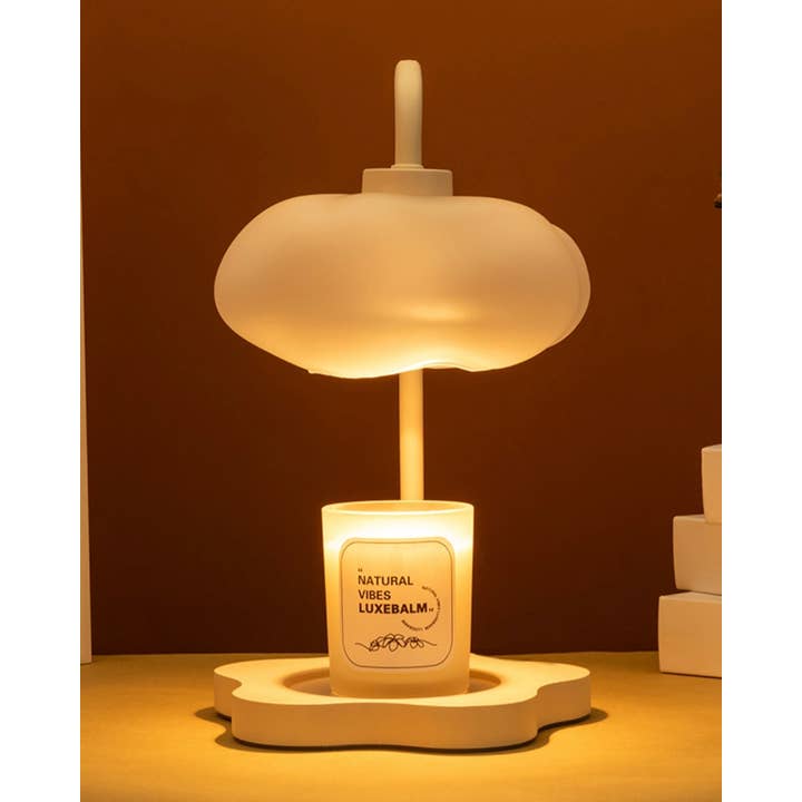 INSPECIAL HOME - Wholesale Accent/Desk Lamp - Cute Unique Dimmable Cloud Candle Warmer Lamp With Timer1