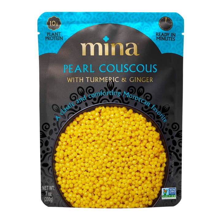 Mina - Wholesale Pasta - 7 oz Pearl Couscous with Turmeric & Ginger