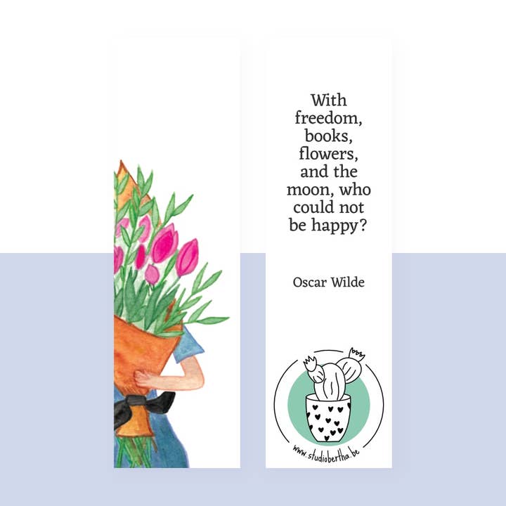 Lesezeichen - Oscar Wilde II für den Großhandel von Studio Bertha