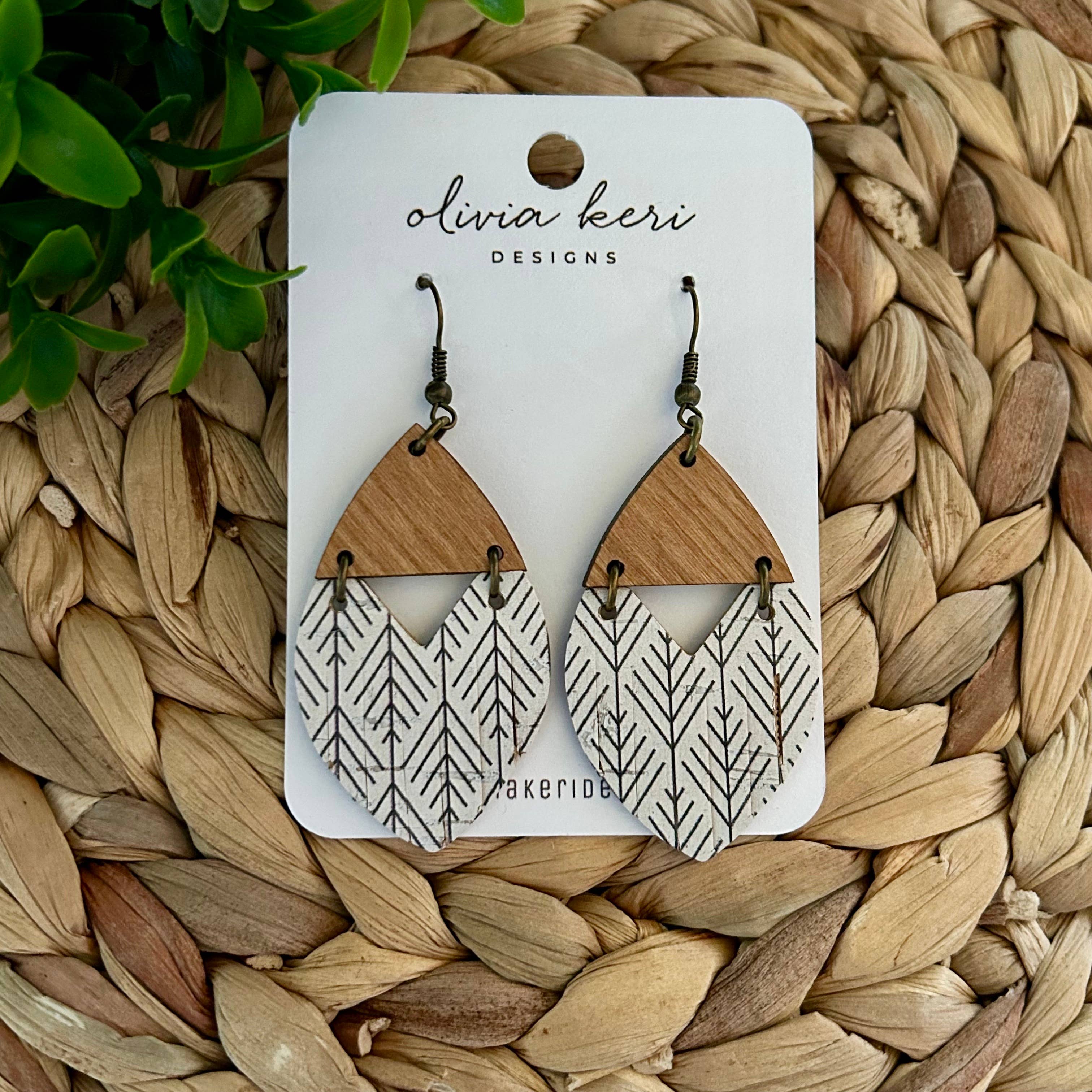Olivia Keri Designs - Wholesale Dangle Earrings - Josie - Multi Arrows